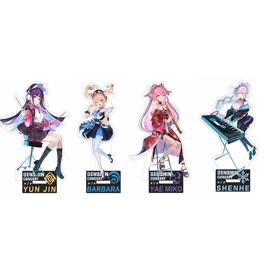 原神 コンサート グッズセット 原神】2022オンラインコンサートシリーズ キャラクターグッズ